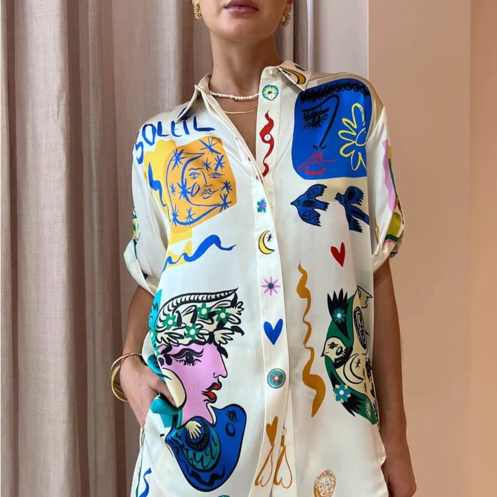 Alemais Soleil Oversized Shirt